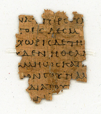 <math>\mathfrak{P}</math>87 is the earliest known manuscript of Philemon.