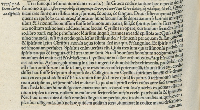 Image:Erasmus 1 John 5.7 1535 Annotations1.jpg
