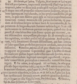 Matthew 5:34 in Beza's 1598 Annotations
