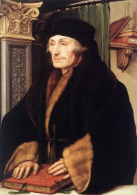 Erasmus did not "invent" the Textus Receptus, but mearly printed a small collection of what was already the vast majority of New Testament Manuscripts. The first printed Greek New Testament was the Complutensian Polyglot (1514), Erasmus' was the second published (1522).