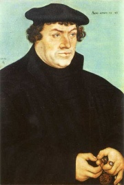 Johannes Bugenhagen by Lucas Cranach the elder 1532