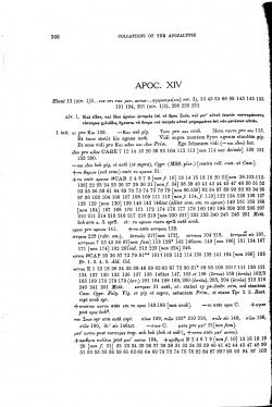 Page 366 at Revelation 14:1 in Hoskier's 1929 collation