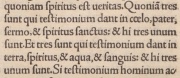 The Johannine Comma in Erasmus' 1522 Latin Edition