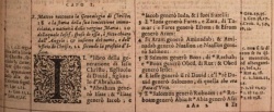 Matthew 1:1 in Italian in the 1607 Novum Instrumentum omne of Erasmus[6].