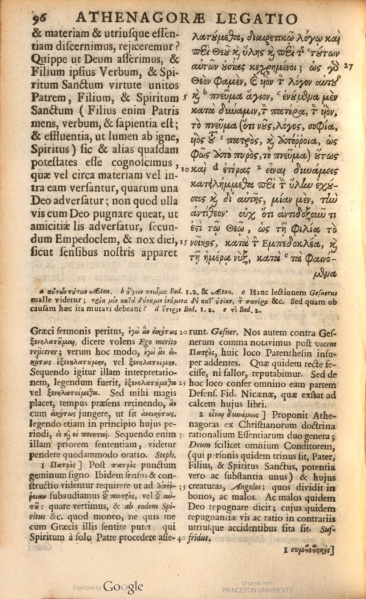 Image:Athenagoras of Athens Johannine Comma.jpg