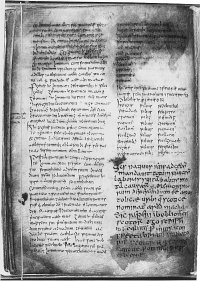 A page of text from the Book of Armagh.