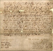 William Shakespeare's will, written in secretary hand: a script difficult for modern readers to interpret<ref>Cardenio, Or, the Second Maiden's Tragedy, pp. 131-3: By William Shakespeare, Charles Hamilton, John Fletcher (Glenbridge Publishing Ltd., 1994) ISBN 0944435246</ref>