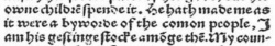 Job 17:6 in the 1535 Coverdale Bible[1].