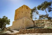 The Women's Tower at Mar Saba Monastery is the only building on the grounds that women are allowed to enter.