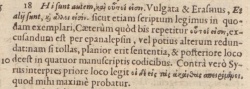 A footnote at Mark 4:18 in Beza's 1598 New Testament Annotations