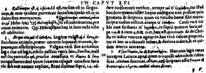 Footnote at Revelation 16:5 in Latin in the 1598 New Testament of Beza