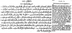 Johannine Comma in Walton's Polyglot Syriac