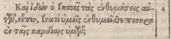 Matthew 9:4 in Beza's 1598 Greek New Testament