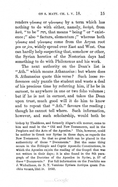Image:Solomon Caesar Malan A Plea for the Received Greek Text and for the Authorised Version 1862 Page 15.jpg