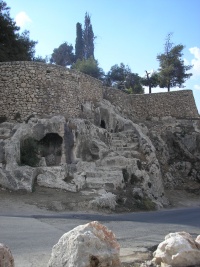 Tombs in the Valley of Hinnom
