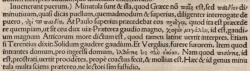 Footnote at Matthew 2:11 in Latin in the 1519 Annotations of Erasmus