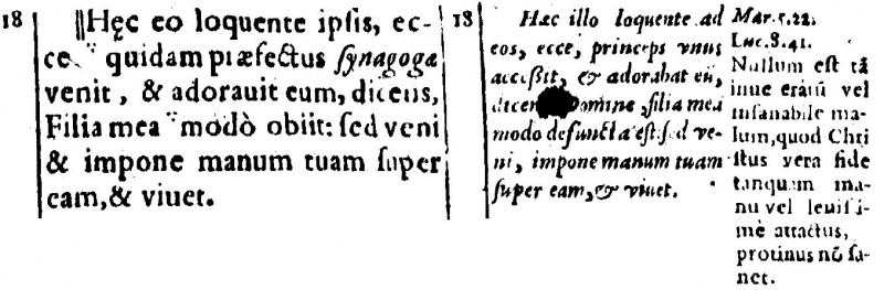 Image:Matthew 9 18 Beza 1598 Latin.JPG