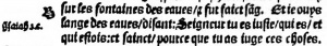 Revelation 16.5 French Bible d'Olivétan of 1535