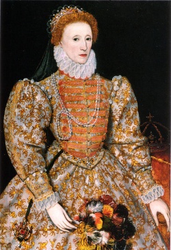 Elizabeth I , "Darnley Portrait", c. 1575