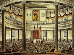 Frankfurt Parliament in 1848.