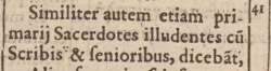 Matthew 27:41 in Beza's 1598 Latin New Testament