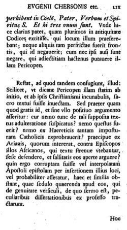 Page LIX in the Preface of SS(ancti) apostolorum septem epistolae catholicae