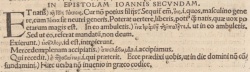 2 John Annotations in Latin in the 1516 Novum Instrumentum omne of Erasmus
