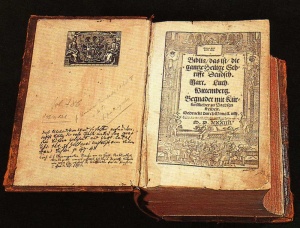 Martin Luther's 1534 bible